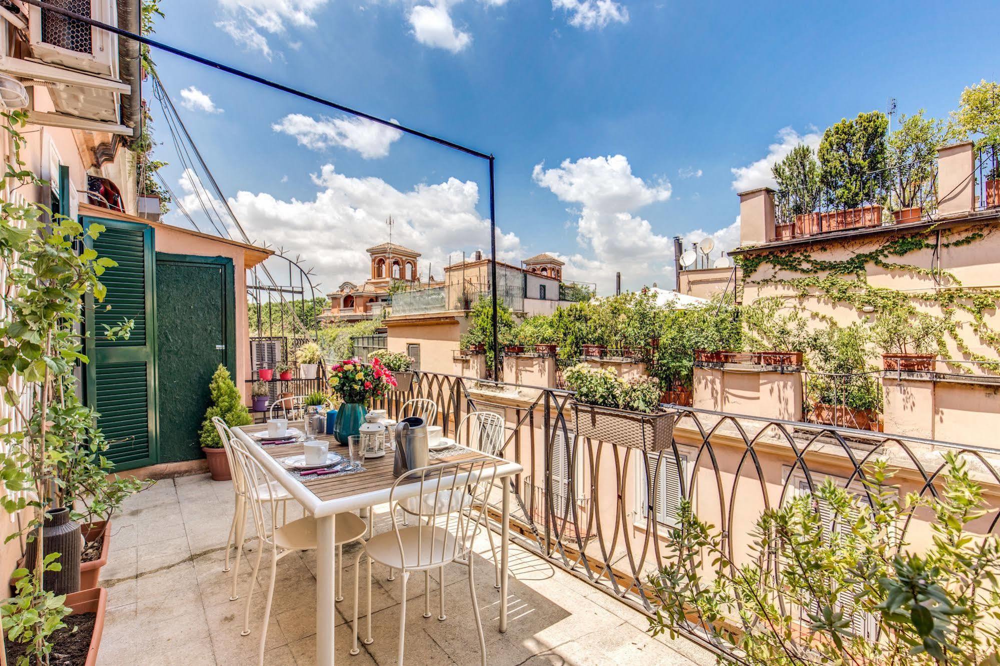 Aweshomeitaly - Spagna Glamour Life Penthouse Roma Eksteriør bilde
